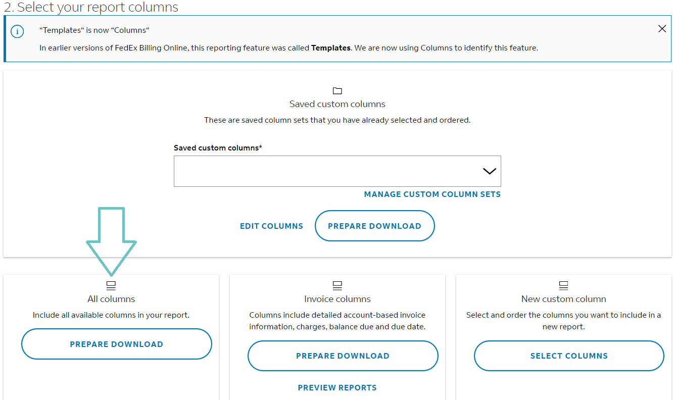 How to Download Data from FedEx Billing Online
